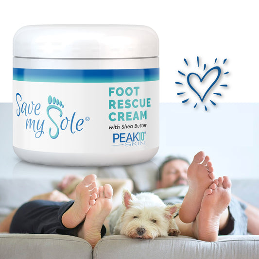 SAVE MY SOLE foot cream w/Shea Butter 4oz