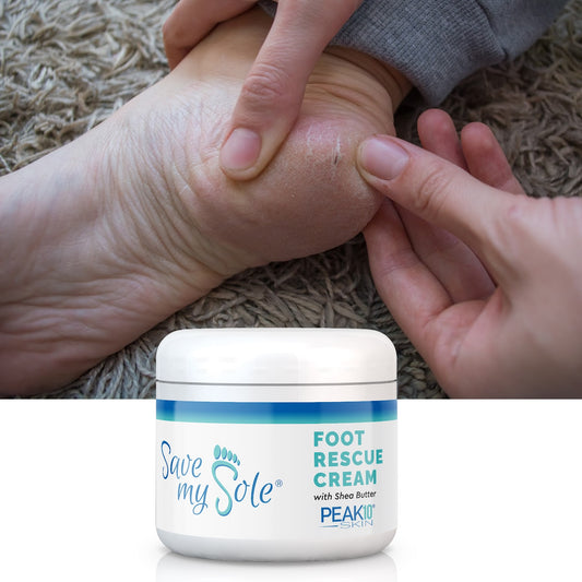 SAVE MY SOLE foot cream w/Shea Butter 4oz