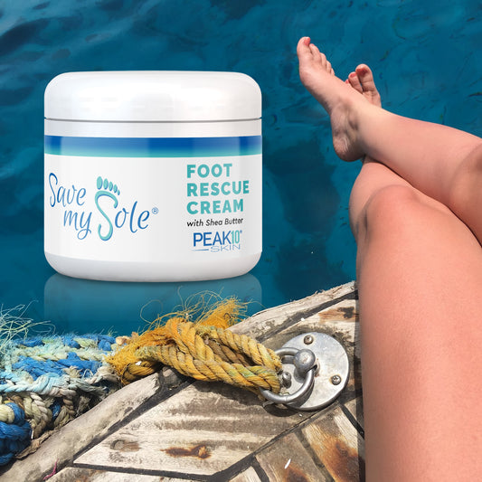 SAVE MY SOLE foot cream w/Shea Butter 4oz