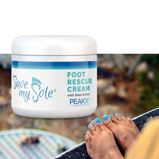 SAVE MY SOLE foot cream w/Shea Butter 4oz