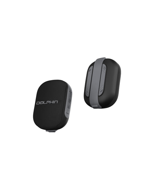 Two black speaker covers with a logo on a white background, labeled as a '2 Pack'.