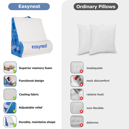 easynest Bed Wedge Pillow Set