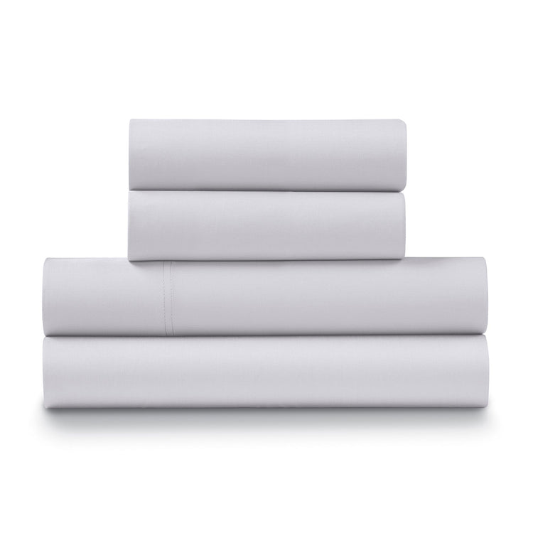 Ella Jayne 500 Thread Count Cotton Sateen 4-Piece Sheet Set - Lilac