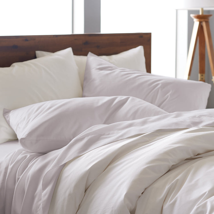 Ella Jayne 500 Thread Count Cotton Sateen 4-Piece Sheet Set - Lilac