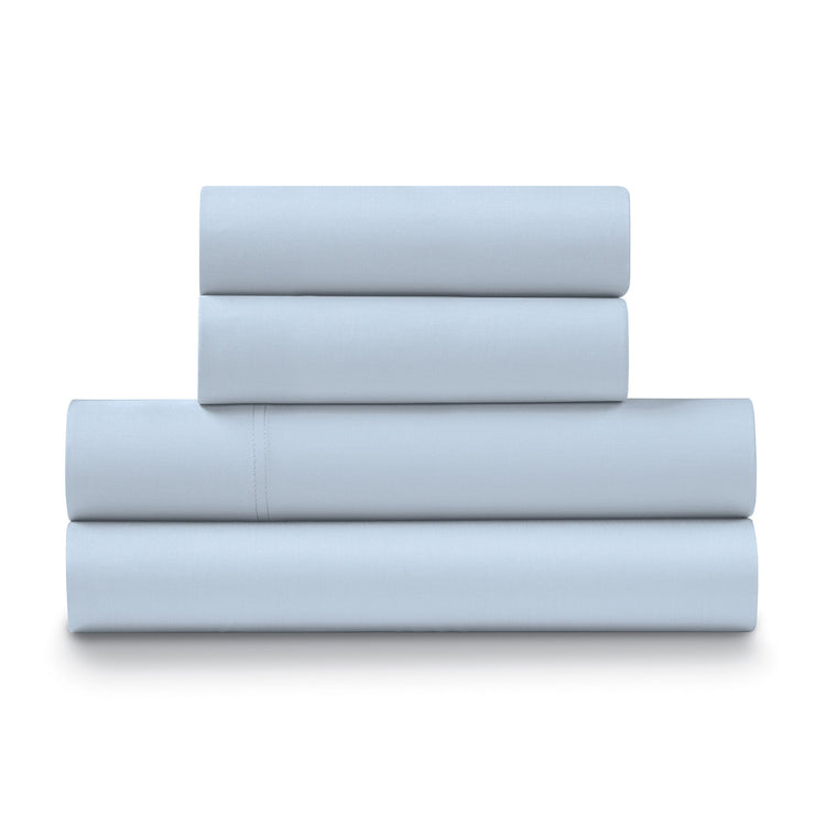 Ella Jayne 500 Thread Count Cotton Sateen 4-Piece Sheet Set - Ocean