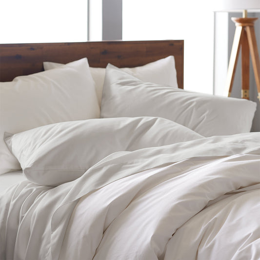 Ella Jayne 500 Thread Count Cotton Sateen 4-Piece Sheet Set - Stone
