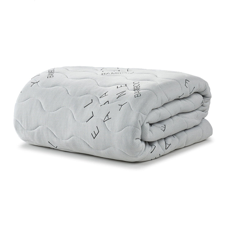 Ella Jayne Bamboo Mattress Protector - White