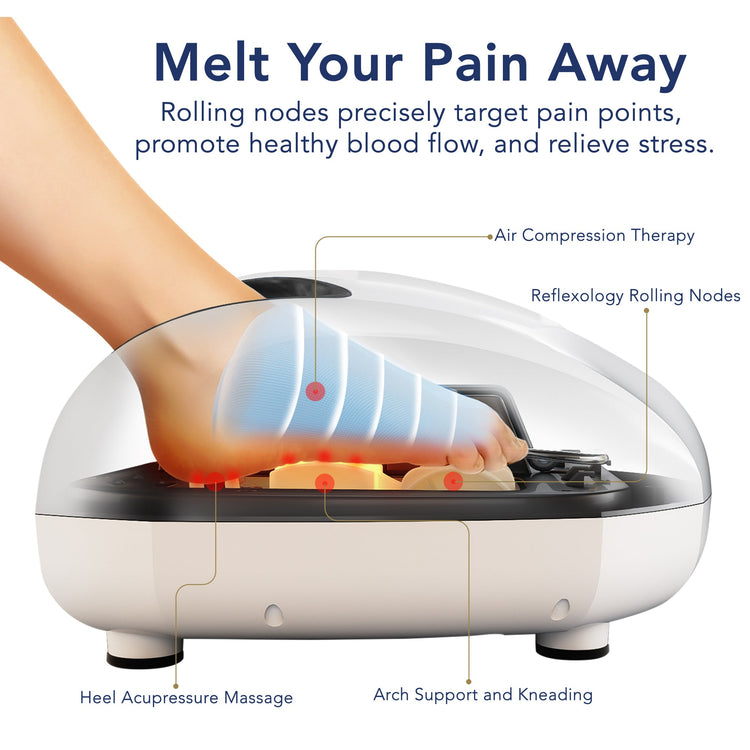 Shiatsu Foot Massager // Y2 WHITE