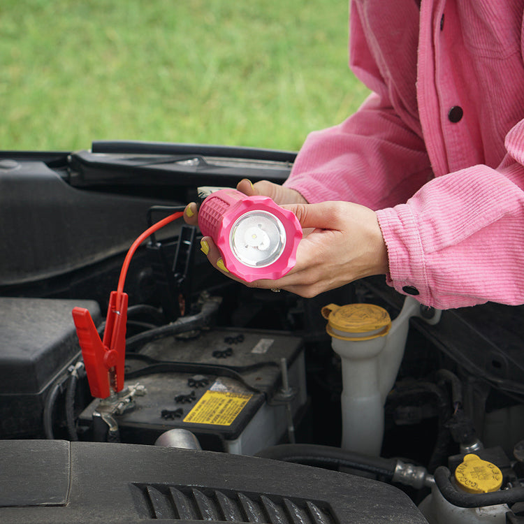 Vehicle Jump Starter, Flashlight & Power Bank