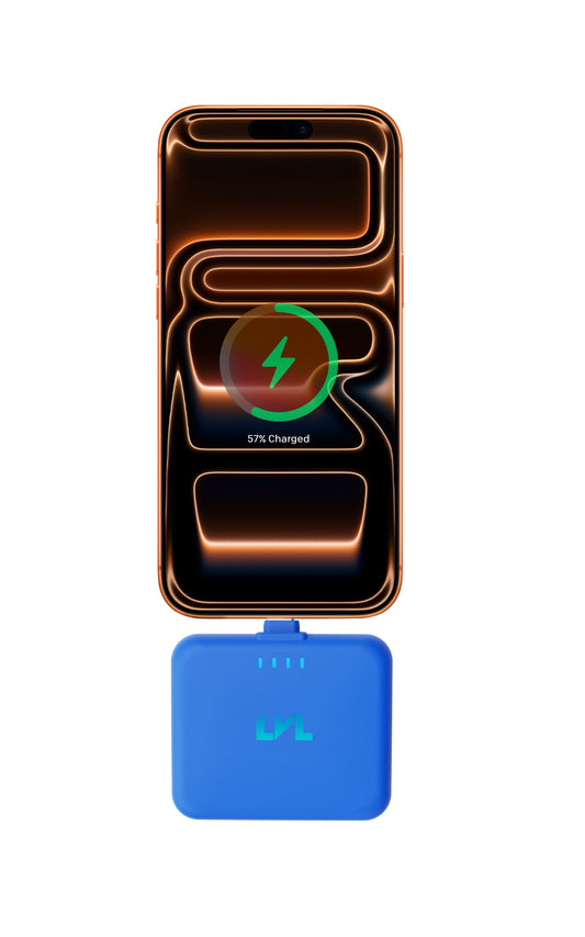 LVL Spark Charger - 4 Pack - Midnight Black / Royal Blue / Deep Purple / Hot Pink