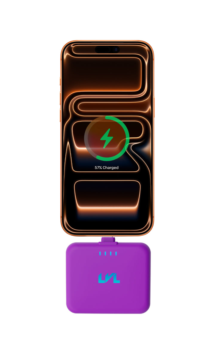 LVL Spark Charger - 5 Pack - Midnight Black / Royal Blue / Deep Purple / Hot Pink / Snow White