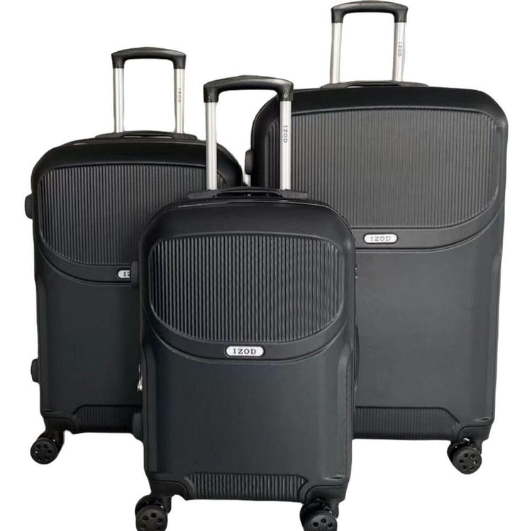 Regina Expandable ABS Hard shell Lightweight 360 Dual Spinning Wheels Combo Lock 28", 24", 20" 3 Piece Luggage Set