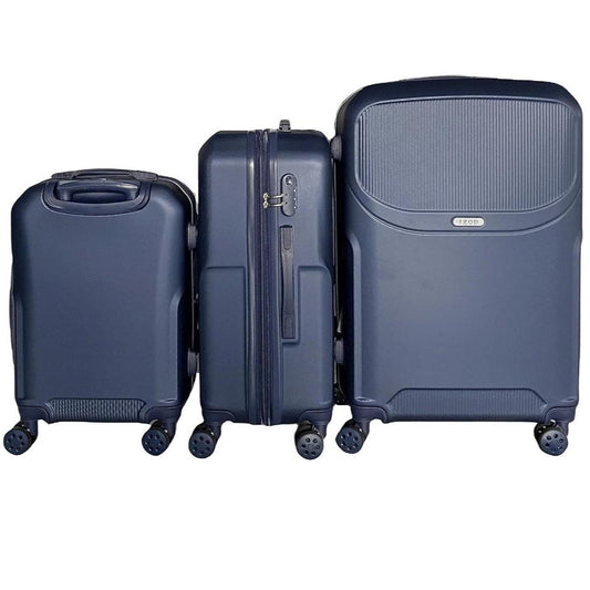 Regina Expandable ABS Hard shell Lightweight 360 Dual Spinning Wheels Combo Lock 28", 24", 20" 3 Piece Luggage Set