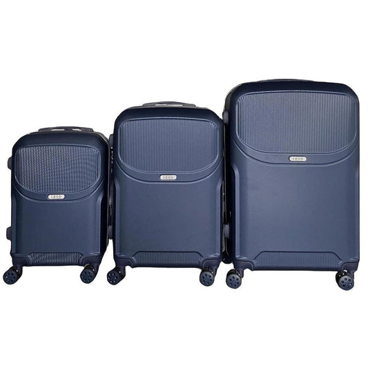 Regina Expandable ABS Hard shell Lightweight 360 Dual Spinning Wheels Combo Lock 28", 24", 20" 3 Piece Luggage Set