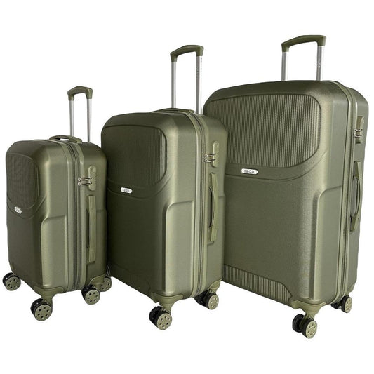 Regina Expandable ABS Hard shell Lightweight 360 Dual Spinning Wheels Combo Lock 28", 24", 20" 3 Piece Luggage Set