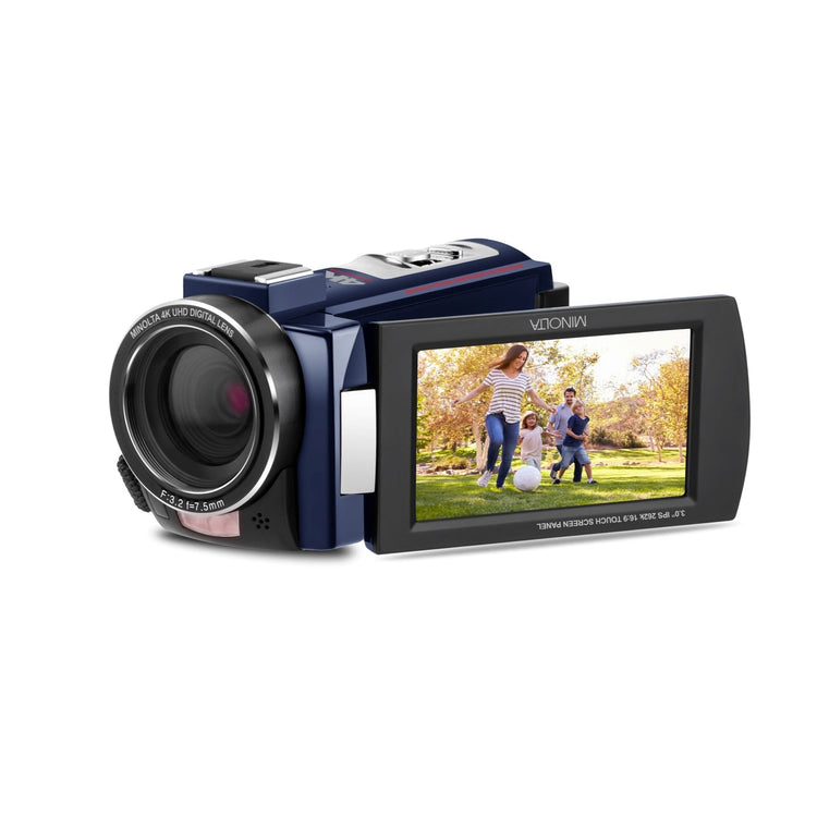 MINOLTA® MN4K25NV 4K Ultra HD / 30 MP Night Vision Camcorder