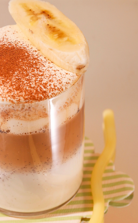 Package of Crushed Tonic Grass-Fed Collagen Banana Milk on a white background