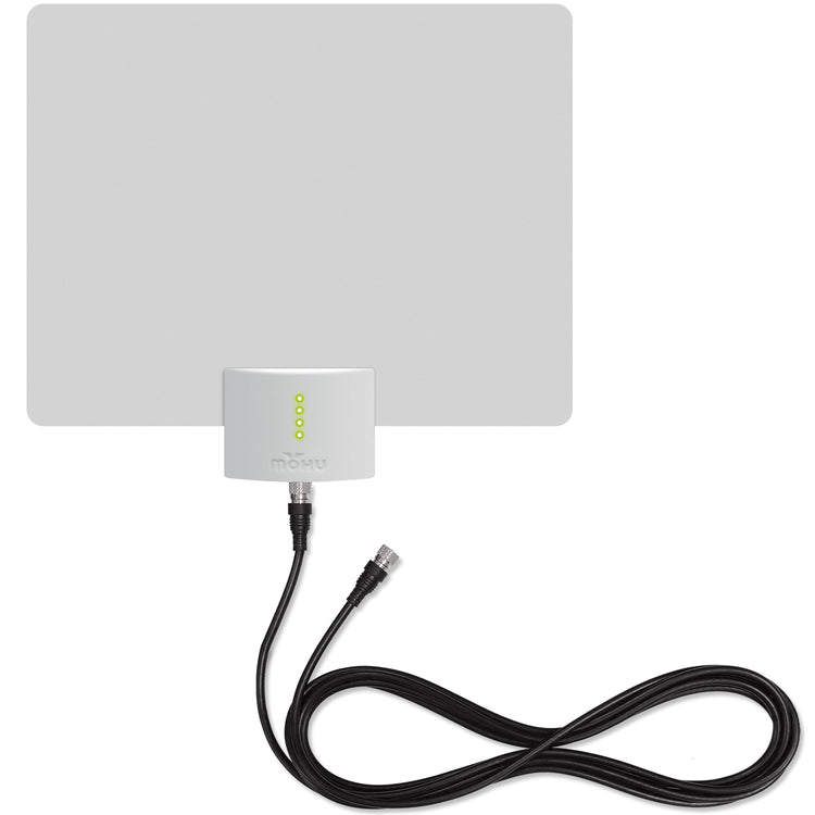 Mohu Leaf Ultimate Amplified Indoor HDTV Antenna with Signal Indicator
