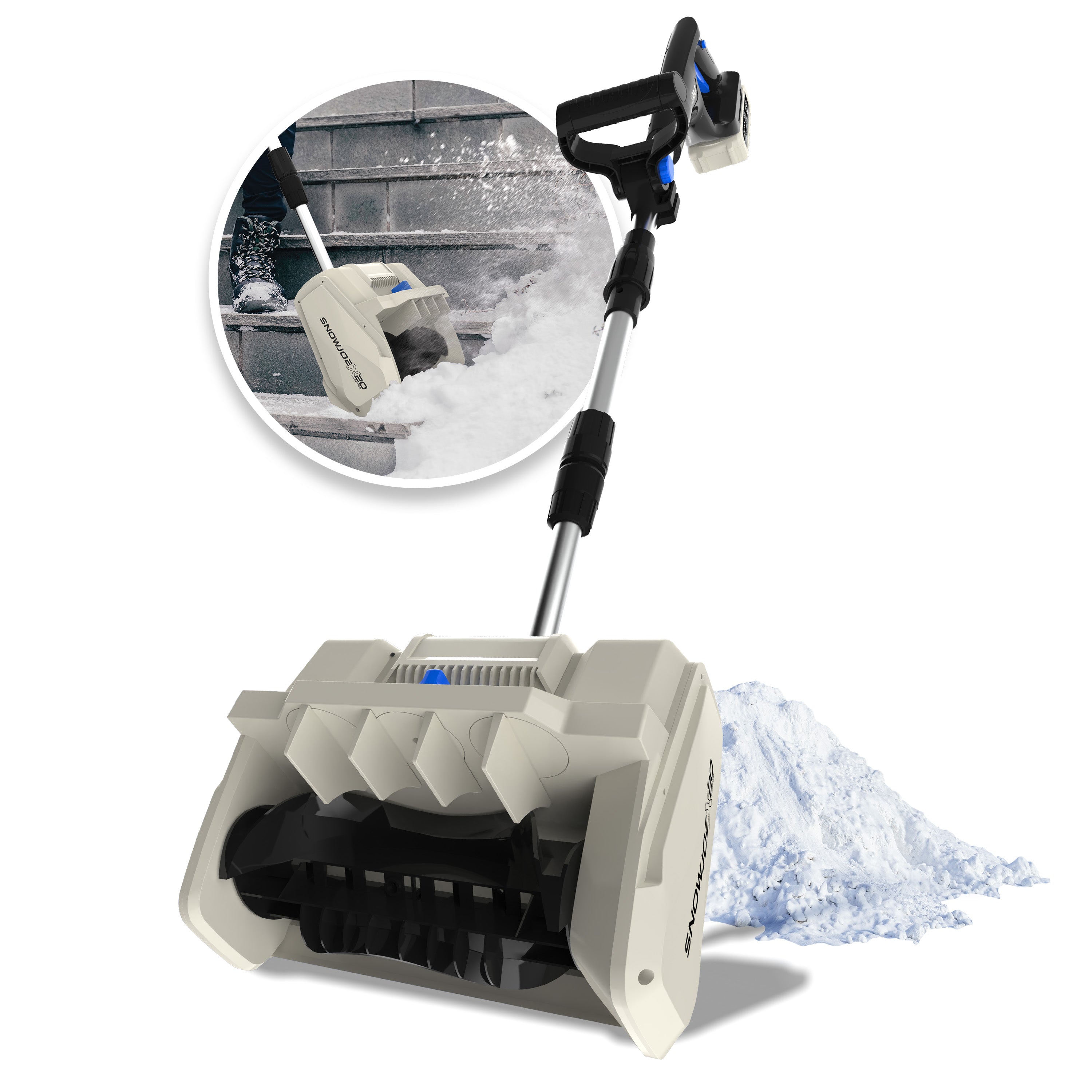 Snow Joe ECOSHARP X20-Series Cordless Snow Shovel | Directional Chute