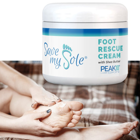 SAVE MY SOLE foot cream w/Shea Butter 4oz