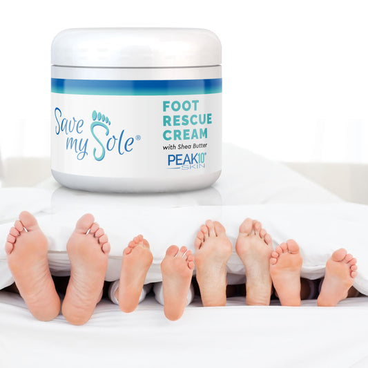 SAVE MY SOLE foot cream w/Shea Butter 4oz