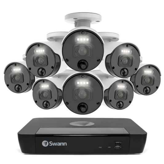 8 Camera 8 Channel 4K Master-Series NVR Security System