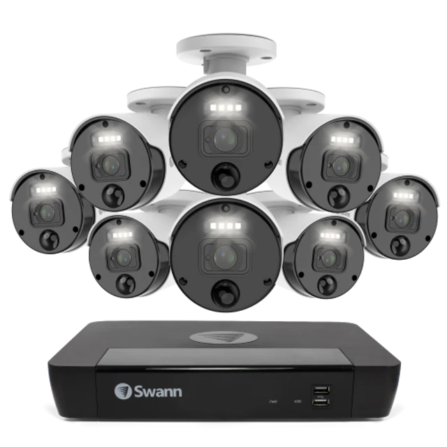 8 Camera 8 Channel 4K Master-Series NVR Security System