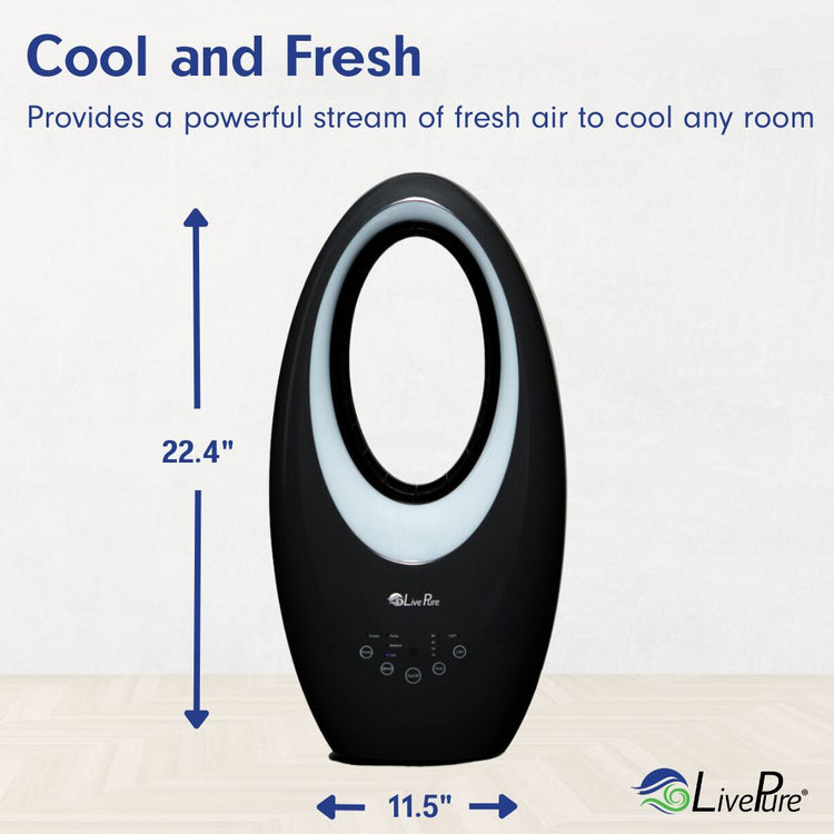 LivePure LP1700 Vortex Air Circulator with filter