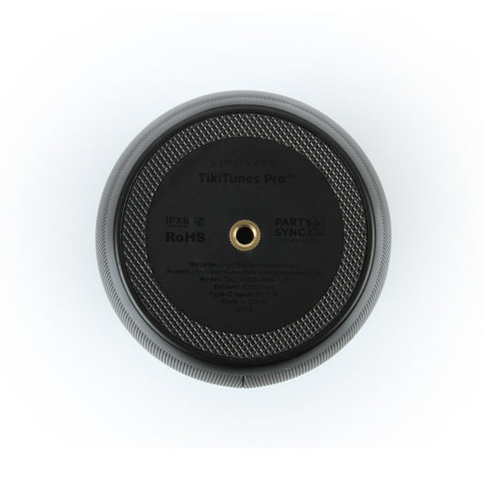 Portable Bluetooth 10-Watt Speaker With LED Flame Light