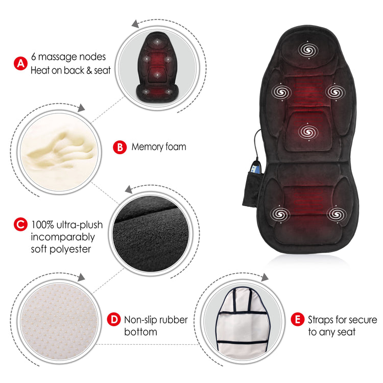 Memory Foam Massage Seat Cushion