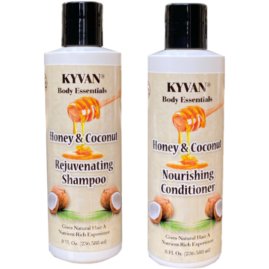 Honey & Coconut Rejuvenating Shampoo and Nourishing Conditioner Set