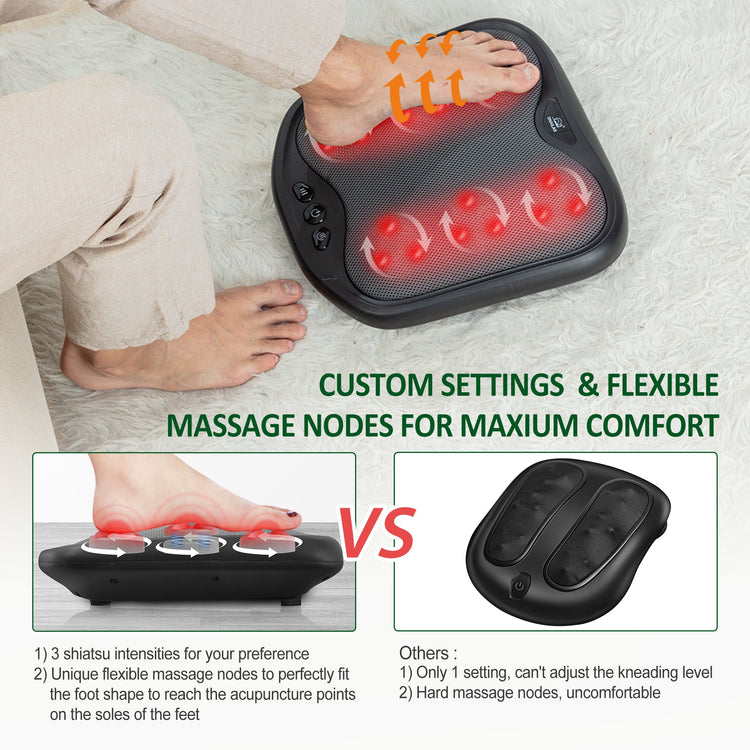 Shiatsu Foot Massager with Heat