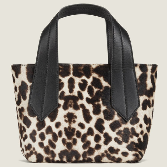 Tab Tote Mini in Snow Leopard