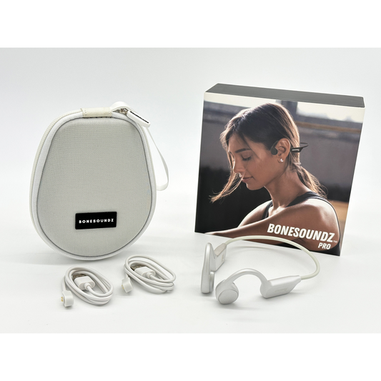 BoneSoundz Pro Waterproof Bone Conduction Headphones with Music Storage