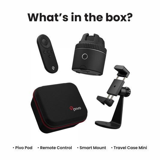 Pivo Pod Value Kit - The essential bundle for self-filming