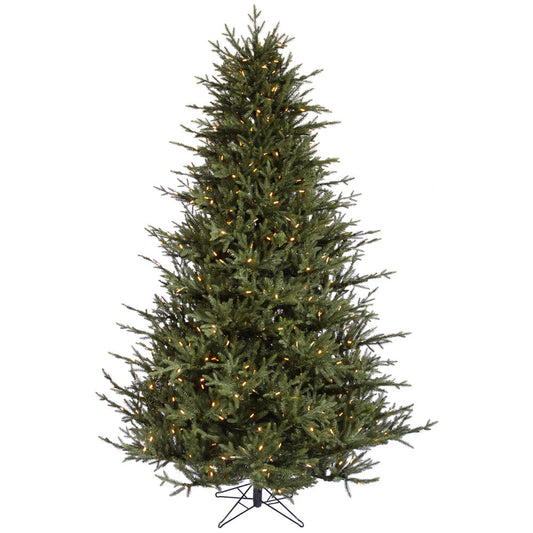 Itasca Fraser Artificial Christmas Tree with Warm White LED Dura-lit Lights - 9.5'