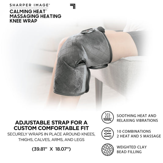 Knee Wrap By Sharper Image - 2 PACK