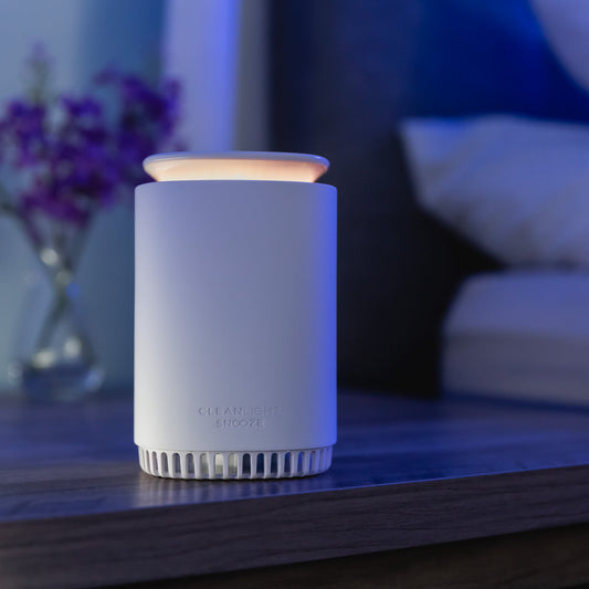 CleanLight™ Snooze 4-in-1 Air Purifier, Sound Machine, Night Light & Diffuser