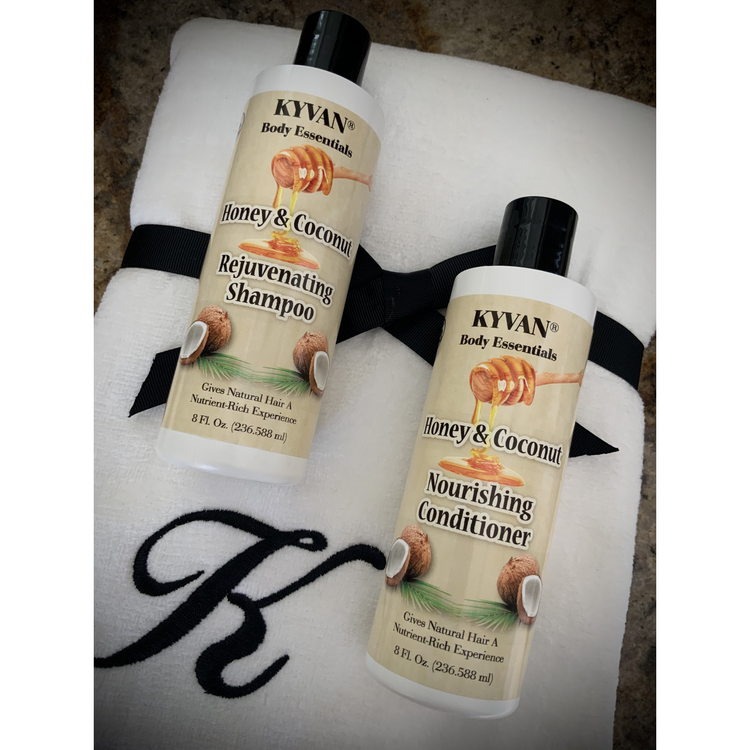 Honey & Coconut Rejuvenating Shampoo and Nourishing Conditioner Set