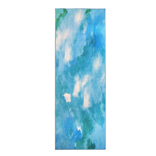 Watercolor Aqua Washable Blue