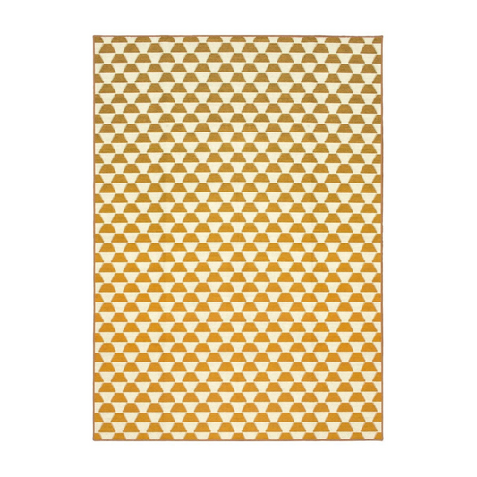 Yanis Yellow Gold Washable Rug