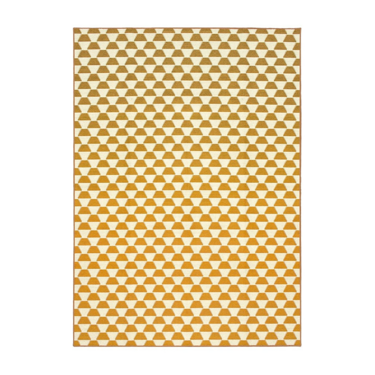 Yanis Yellow Gold Washable Rug