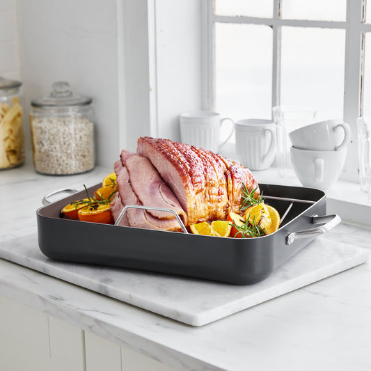 Chatham Ceramic Nonstick Roaster With Rack