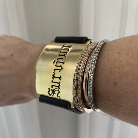 Survivor Cuff-Gold