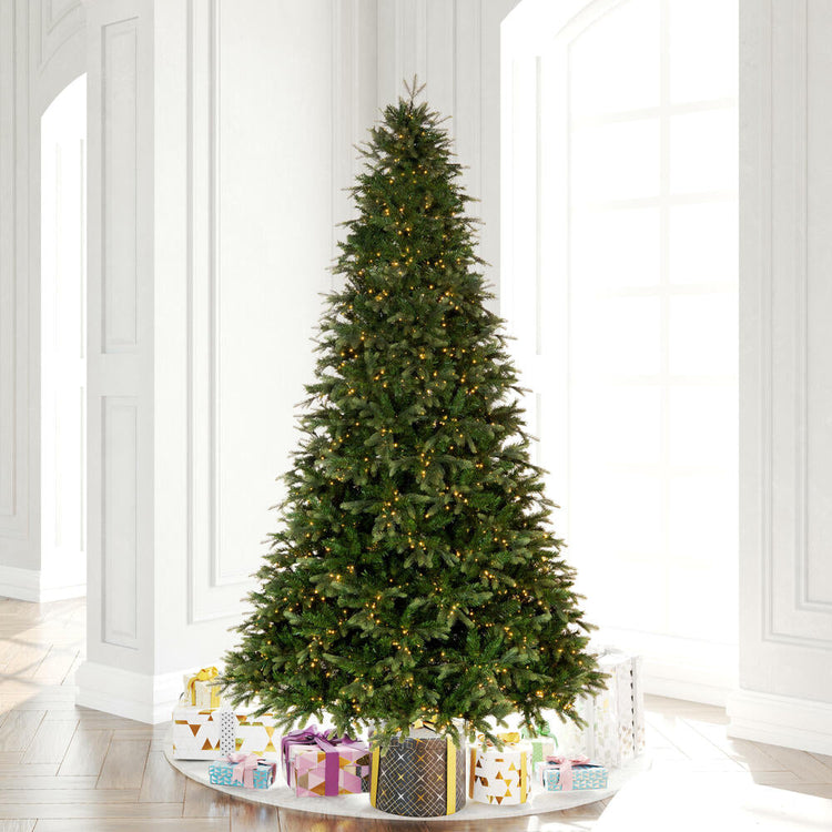 Douglas Fir Artificial Christmas Tree with LED Lights - 7.5' x 56"
