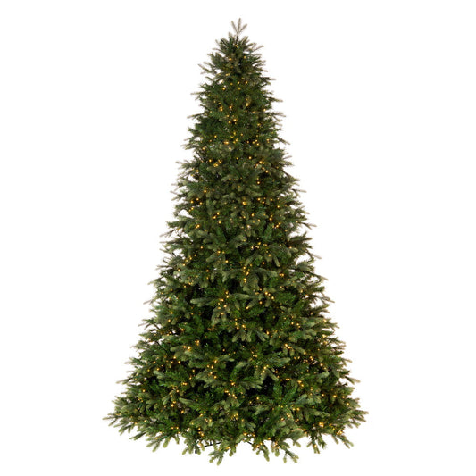 Douglas Fir Artificial Christmas Tree with LED Lights - 7.5' x 56"