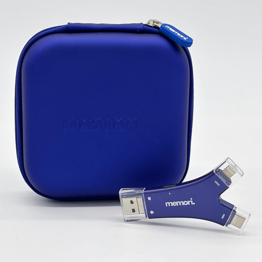 Memori 64GB Universal Photo & Video Backup Expansion Device for Phones & Tablets