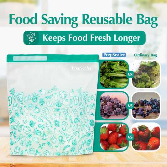 Food Saving Variety 12 pc Reusable Bag (Small, Medium, Large)