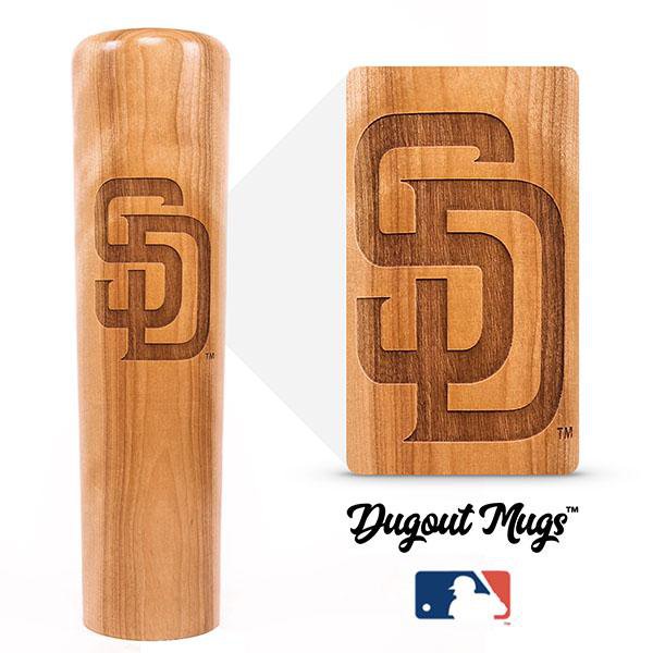 San Diego Padres "SD" Dugout Mug® | Baseball Bat Mug - 