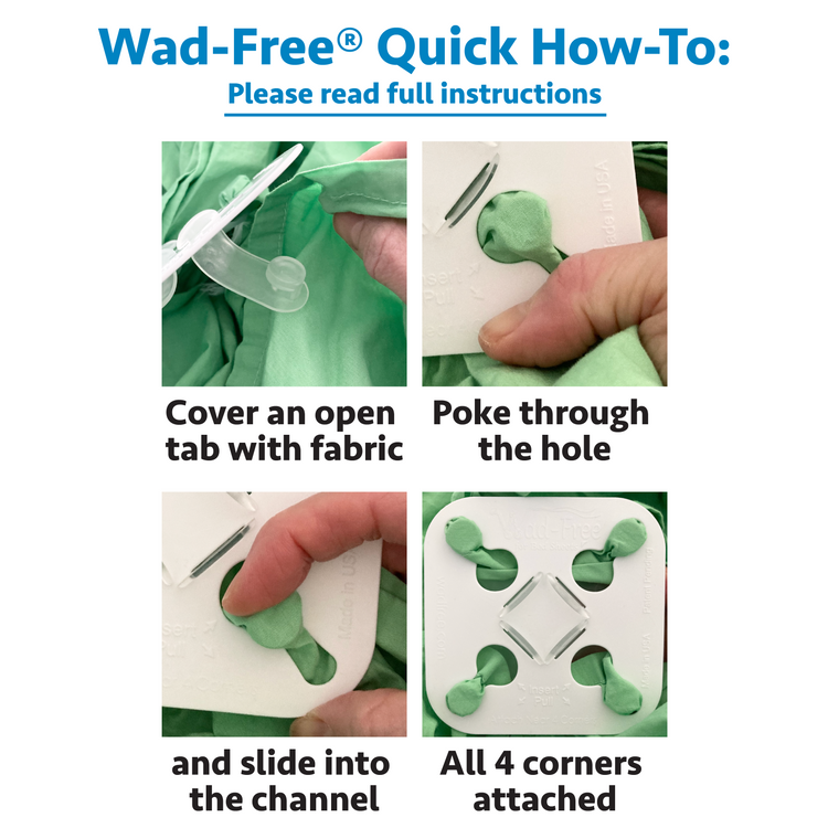 Wad-Free® for Bed Sheets - Leafd Marketplace